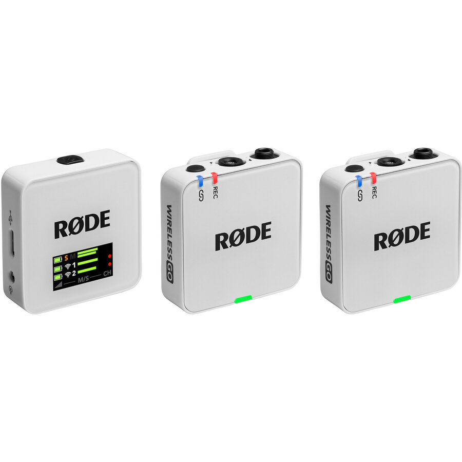 Oferte la Rode Microphones Wireless GO (Gen 3), microphone white