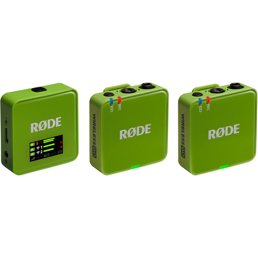 Oferte la Rode Microphones Wireless GO (Gen 3), microphone green