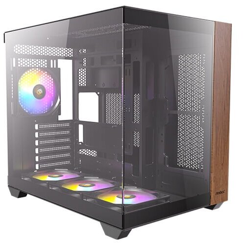 Oferte la Carcasa CX800 Wood ARGB_B - TG USB-C Midi ATX Negru