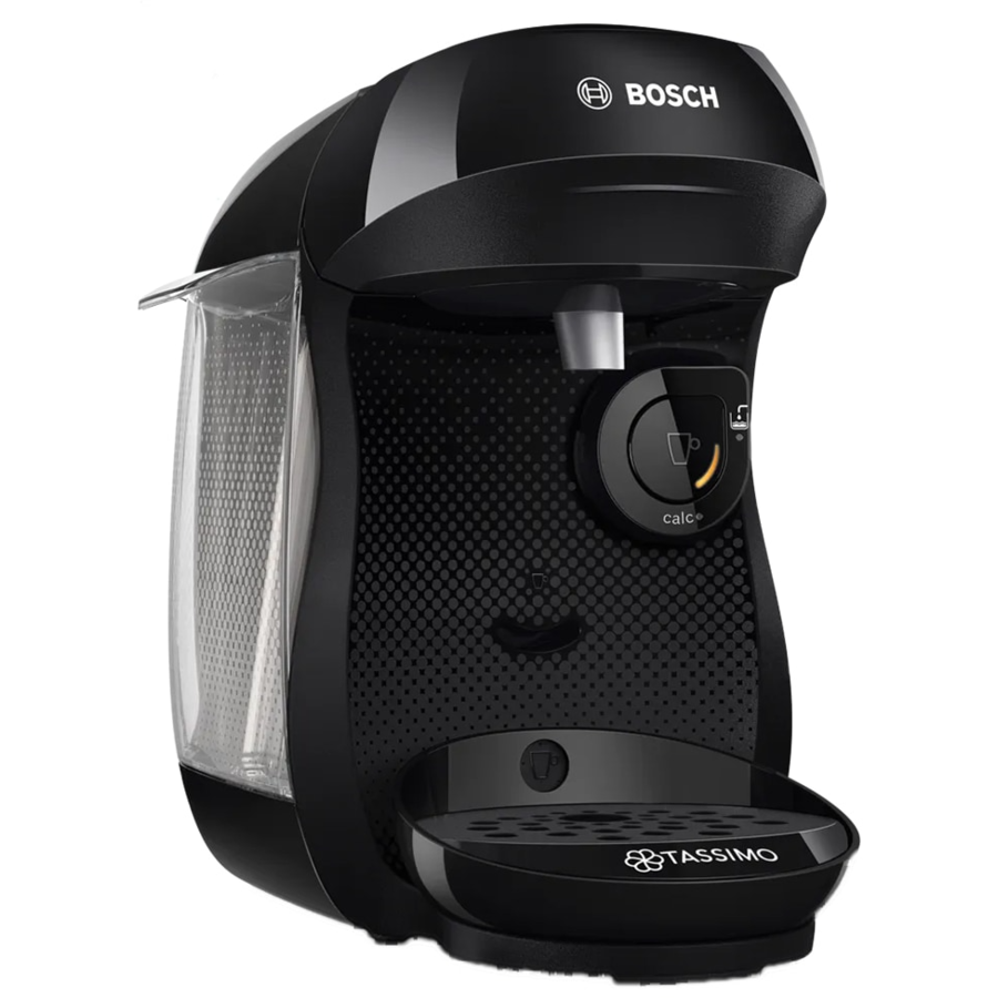Oferte la Espressor Automat cu Capsule TAS102E Tassimo Happy Friendly Rezervor Apa 0.7L 3.3Bar  1400W Negru