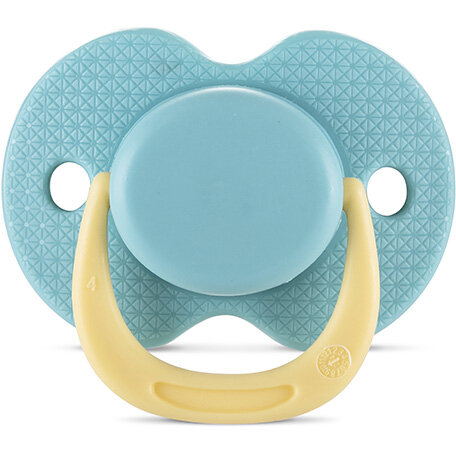 Oferte la Suzeta cu Capac Silicon Moale 0 Luni+ Aqua Blue