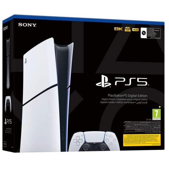 Oferte la Consola Gaming PlayStation 5 Digital Slim E-Chassis SSD 825GB Alb