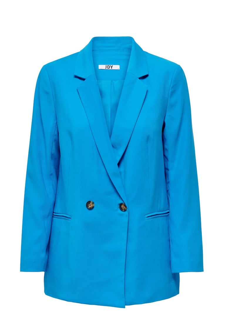 Oferte la Sacou dama -  Viscoza - Albastru - Albastru