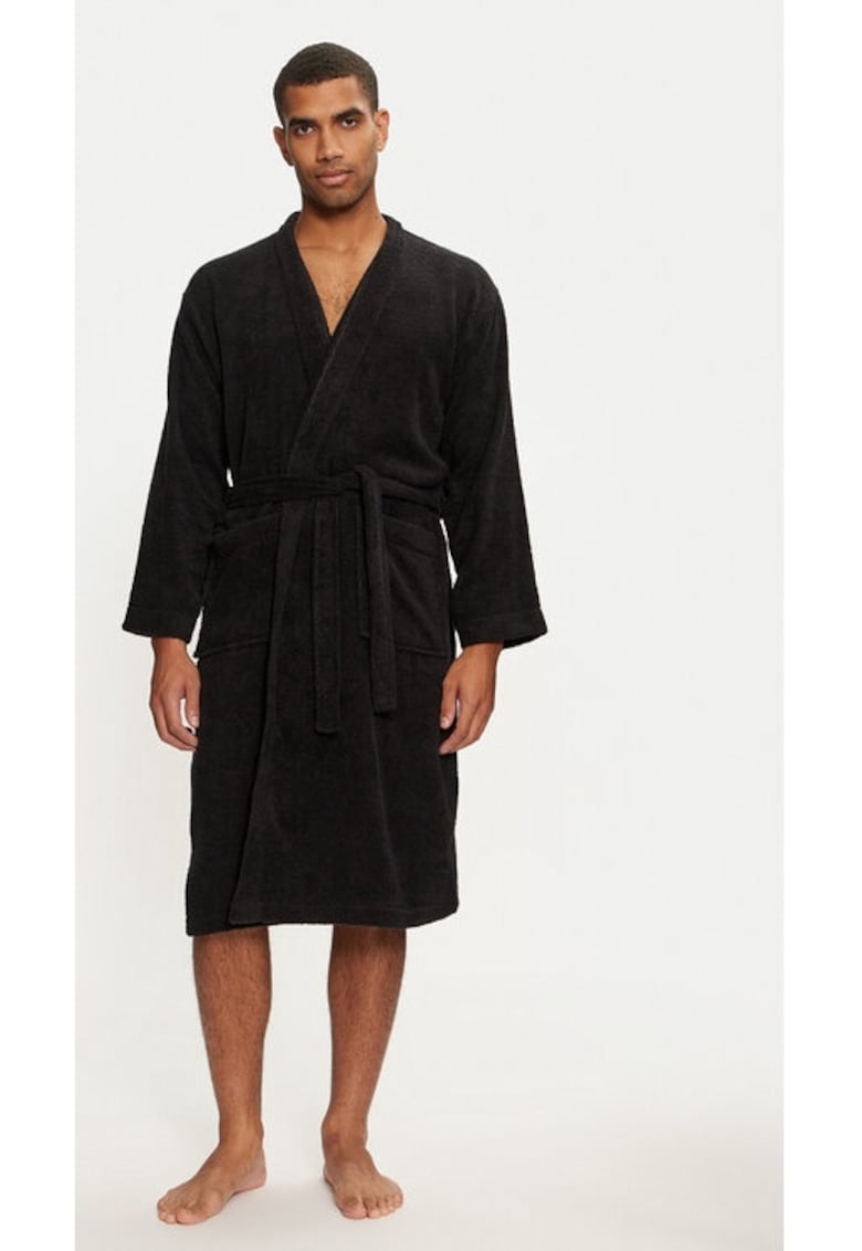 Oferte la Jack&Jones Halat 12243624 Negru - Bumbac