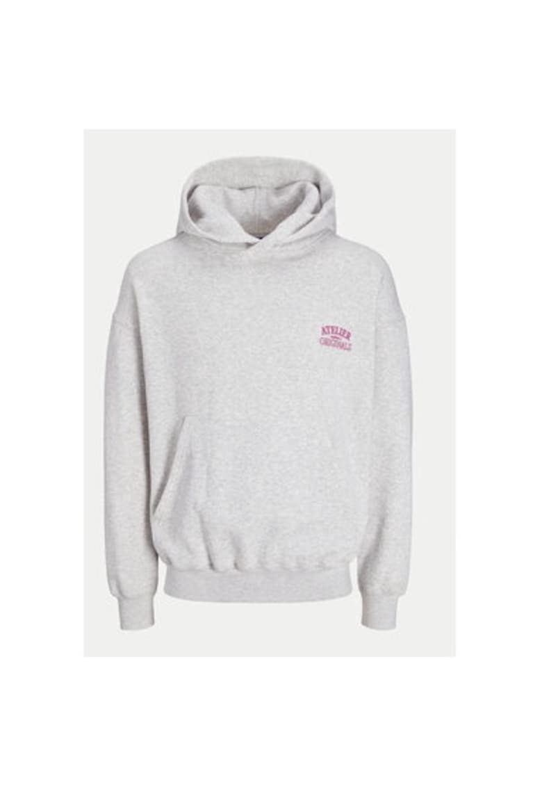 Bluza barbati - 304376269 - Bumbac/Poliester - Gri - Gri