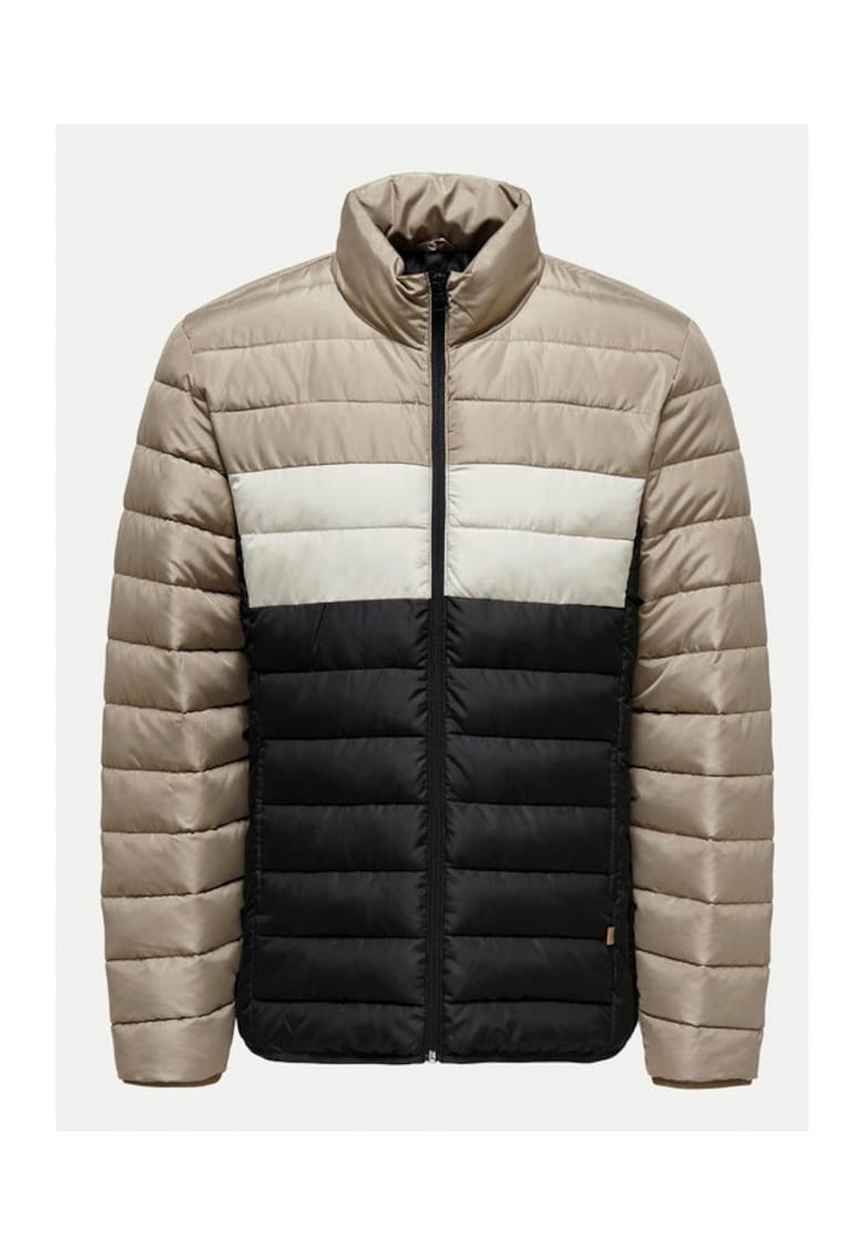 Geaca din puf Brody 22027448 Bej Regular Fit - Poliester