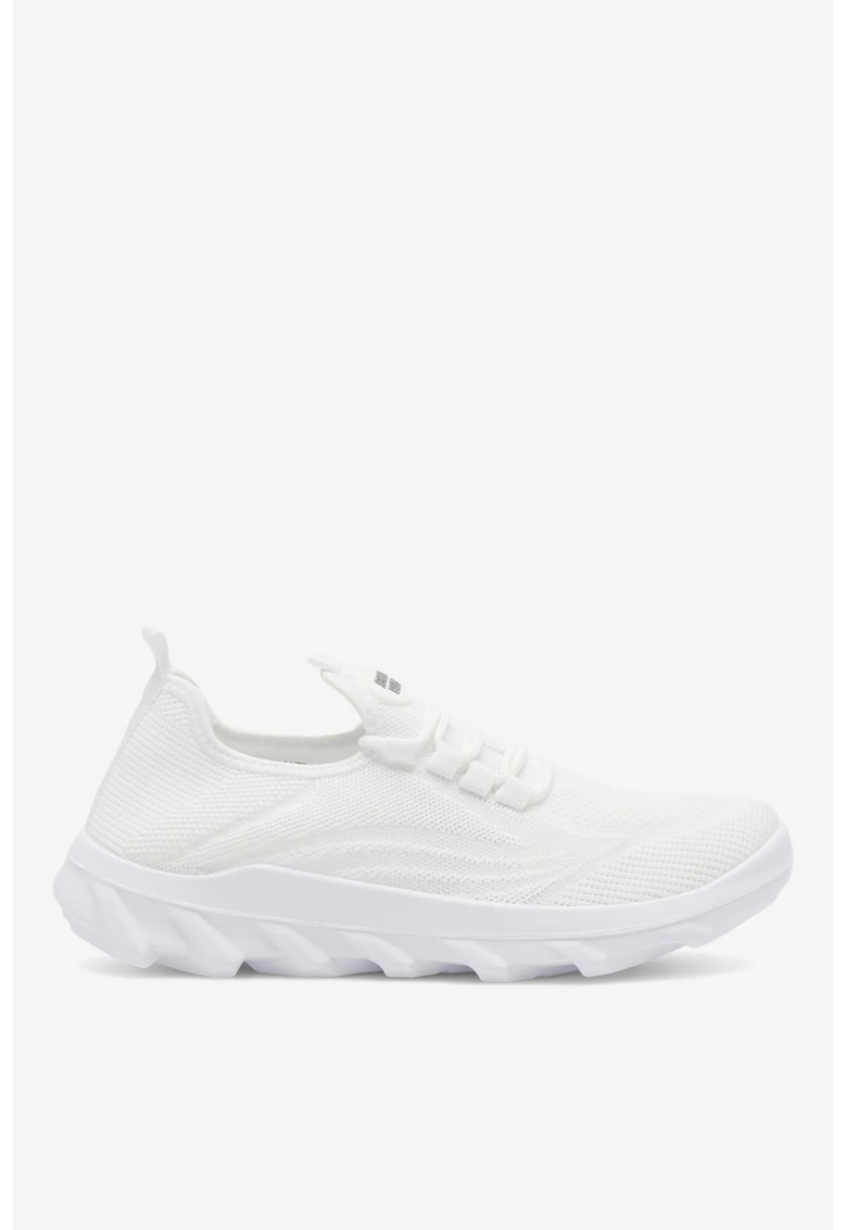 Pantofi dama  5905588523932 - Textil - Alb - Alb