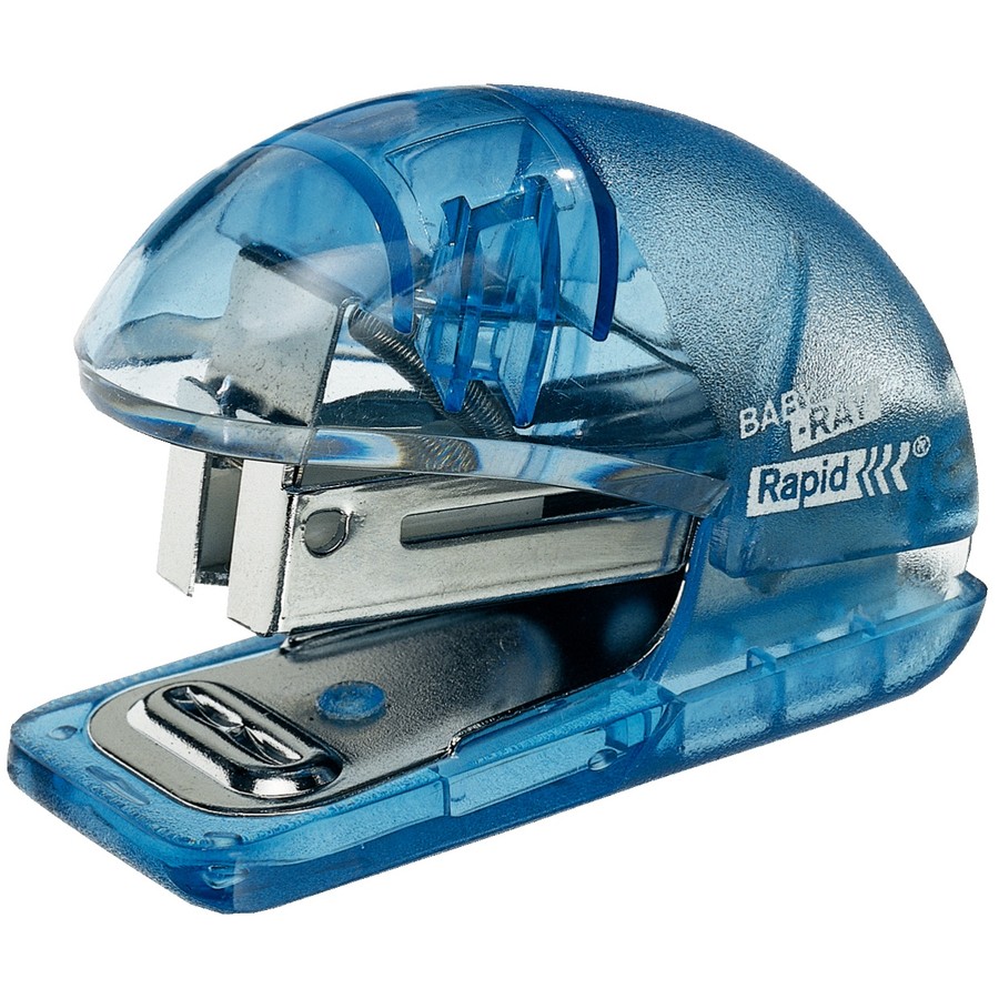 Oferte la Capsator Rapid Baby Ray F4 - albastru transparent