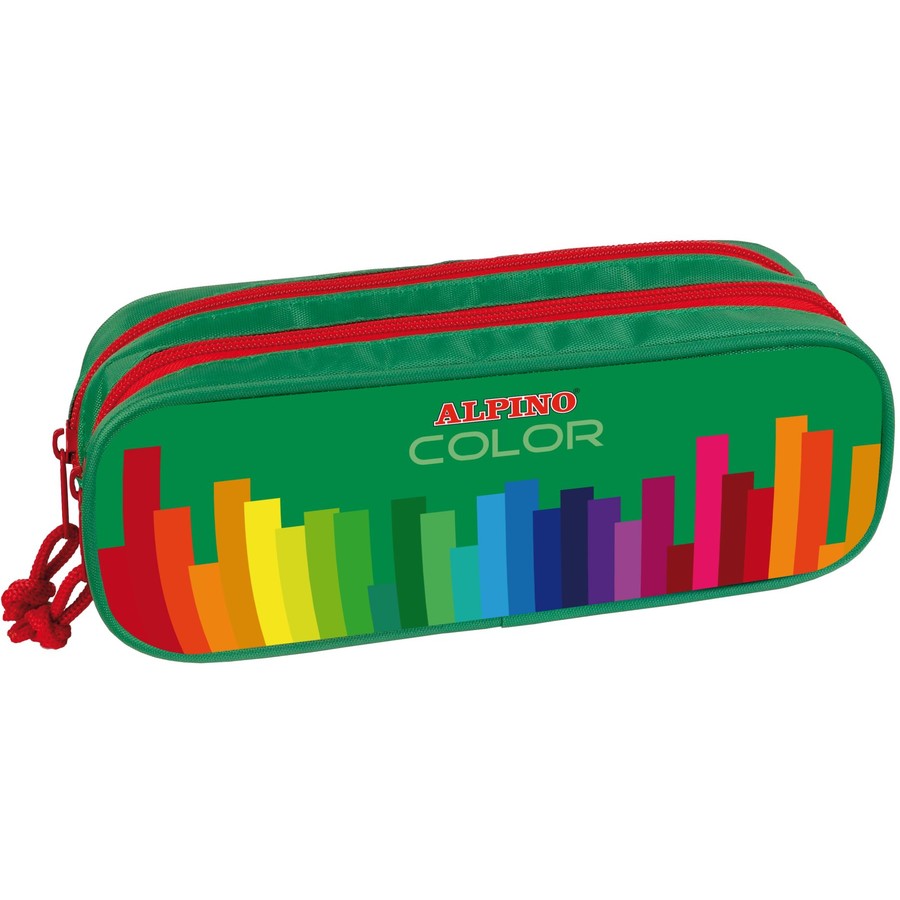 Oferte la Penar Penar rectangular dublu cu 2 fermoare, ALPINO Color