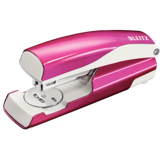 Oferte la Capsator metalic, 30 coli, LEITZ 5502 - roz metalizat