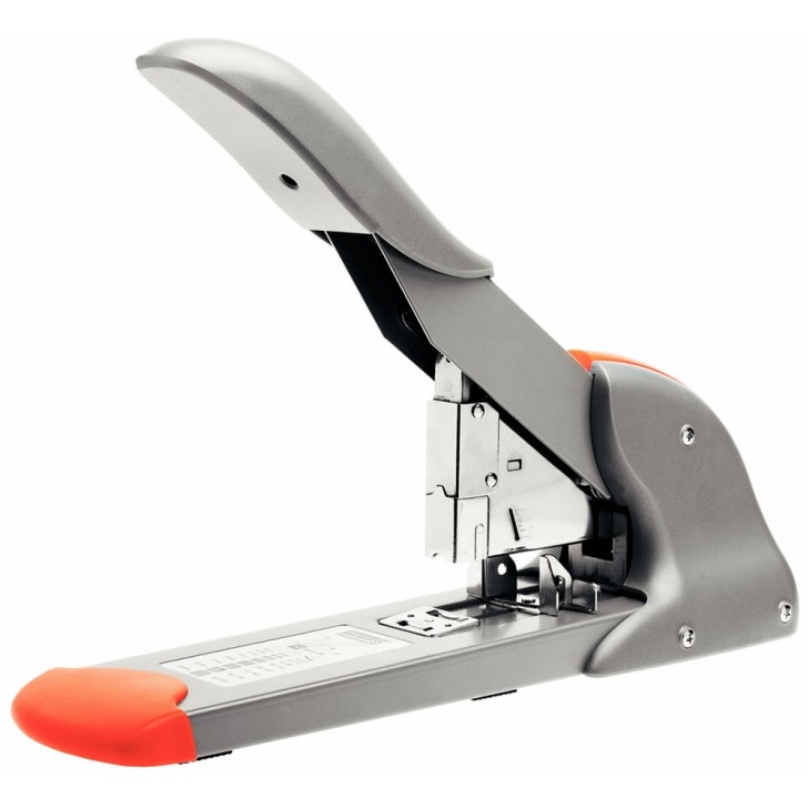 Oferte la Capsator profesional, 210 coli, RAPID Fashion HD 210 - argintiu/portocaliu