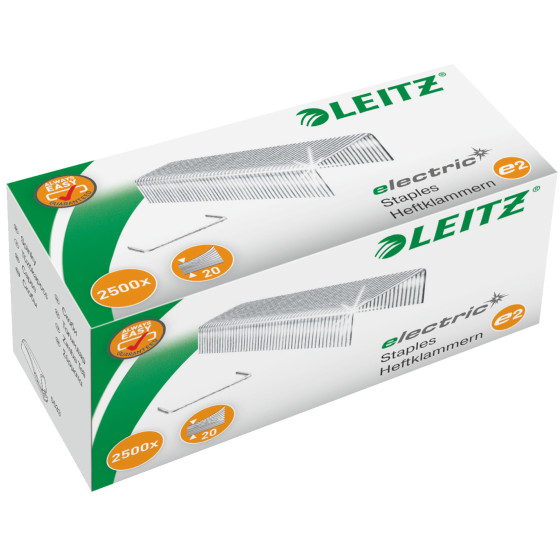 Oferte la Capse LEITZ - E2 pentru capsatorul electric LEITZ 5533, 2500 buc/cutie