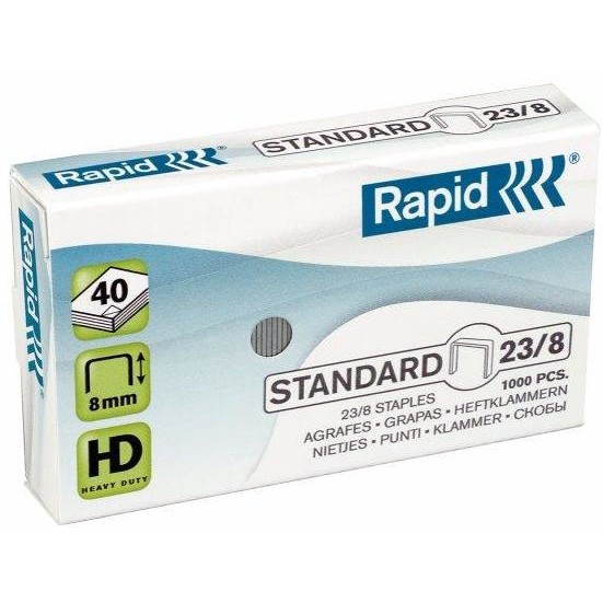 Oferte la Capse 23/ 8, 1000 buc/cutie, RAPID Standard