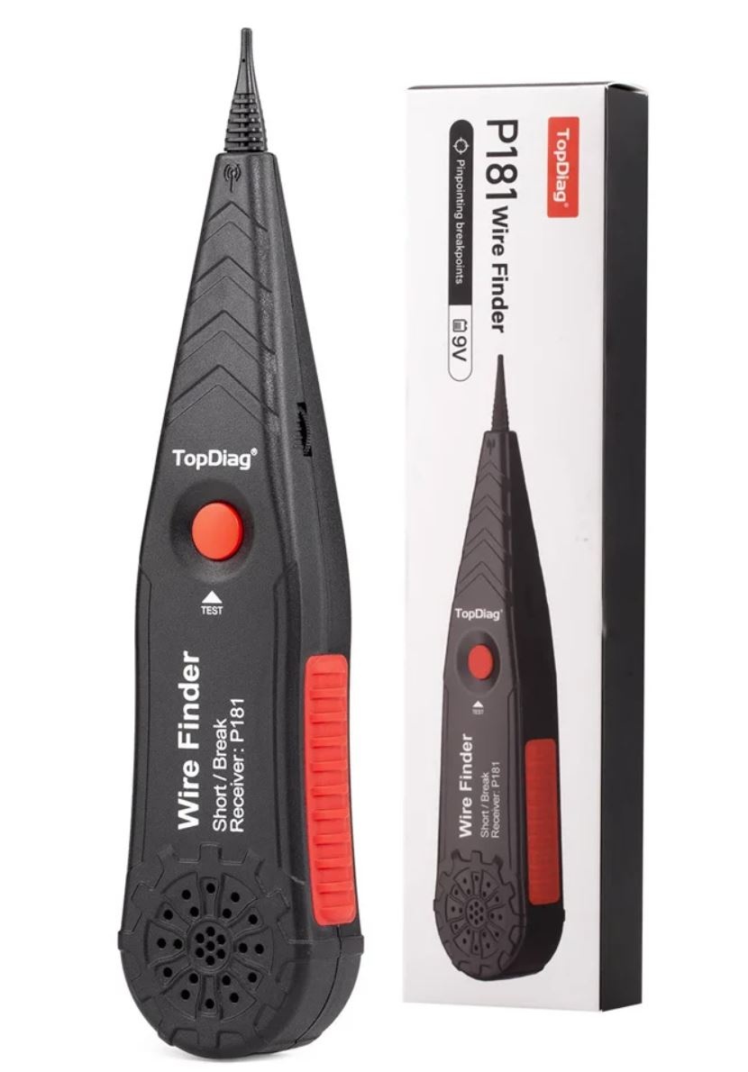 Oferte la Tester Fire TopDiag P181 WireFinder – Detector pentru Localizarea Firelor, Punctelor de Intrerupere si a Scurtcircuitelor
