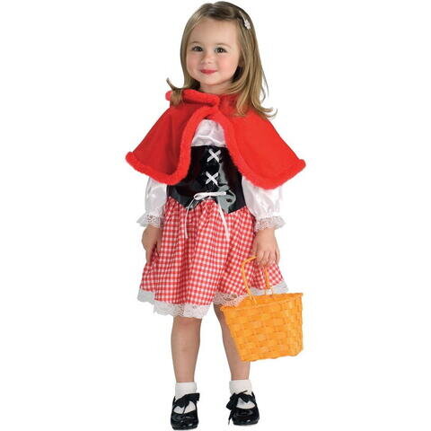 Costum de Carnaval Scufita Rosie Poliester +3ani Multicolor