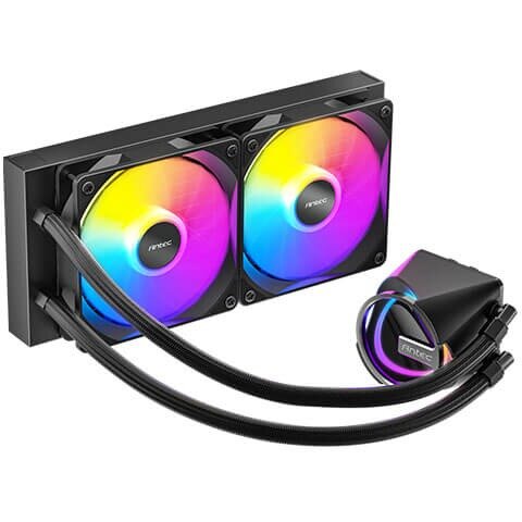 Oferte la Cooler Procesor Skeleton 240 ARGB Negru