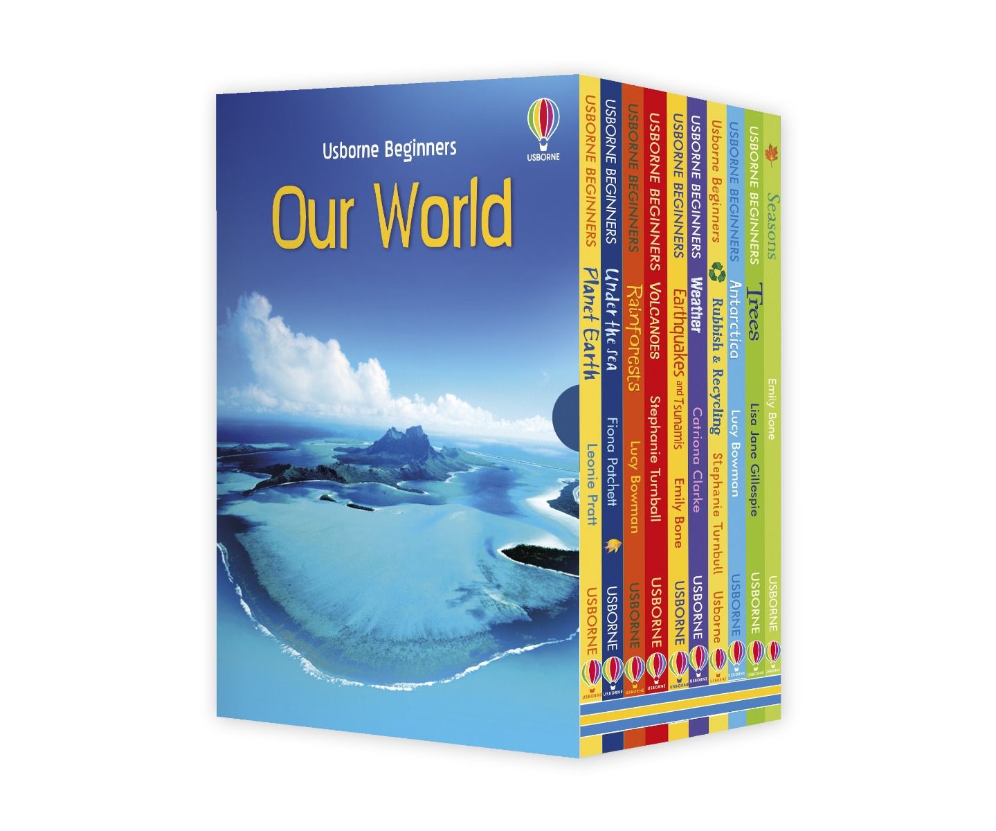 Beginners Boxset Our World Usborne -  Set 10 carti in limba engleza