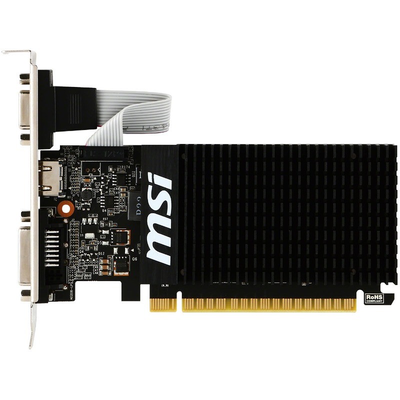 Oferte la Placa video nVidia GeForce GT 710 Silent 2GB DDR3 64bit low profile