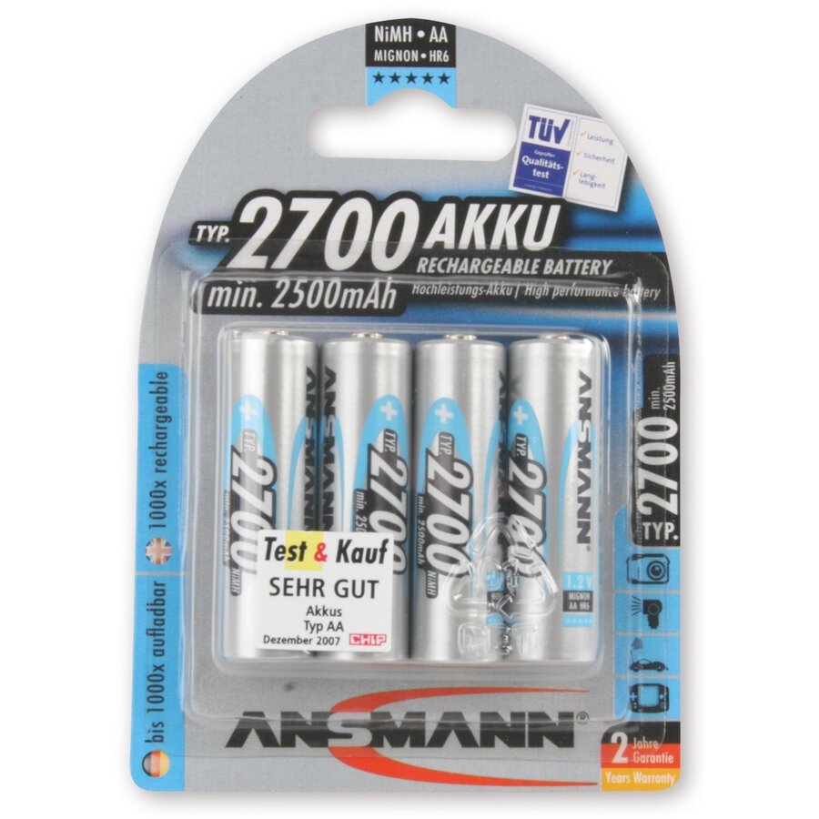 Oferte la Baterie Mignon NiMh Bateria 4xAA 2700mA