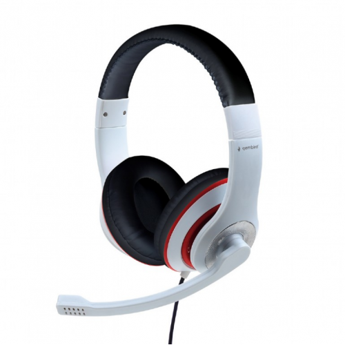 Oferte la Casti  cu Microfon cu Fir Standard Multimedia Call Center Microfon pe Brat Jack 3.5mm Alb / Negru