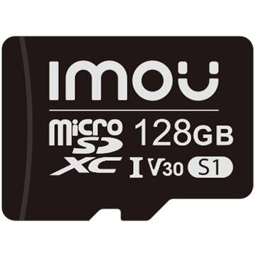 Card de memorie Imou ST2-128-S1, MicroSD 128GB, clasa 10, citire 95 MB/s, scriere 38 MB/s