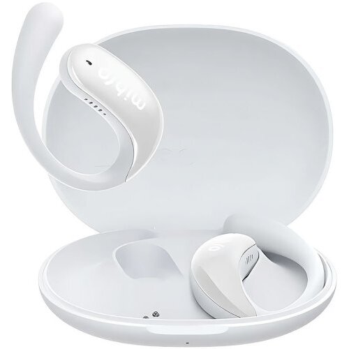 Oferte la Casti Telefon OpenEar Bluetooth Autonomie 30h Impermeabil IPX4 Alb