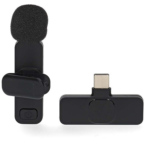 Oferte la Microfon MICW110BK Wireless for Phone USB-C Negru