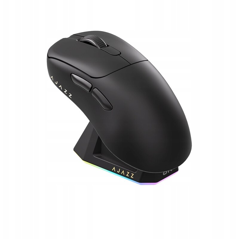 Oferte la Mouse Wireless AJ179 PRO BT / Wireless 2.4GHz / USB 26000DPI Baza de Incarcare Negru