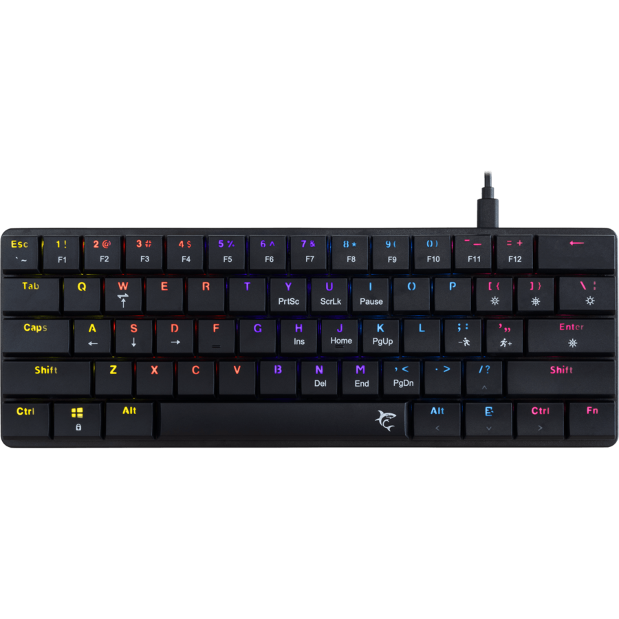Oferte la Tastatura Gaming cu Fir NAGAMAKI Mecanica Layout US Red Switch Negru