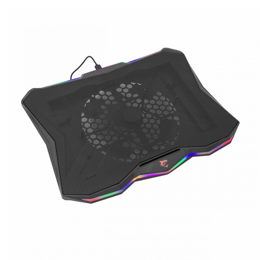 Oferte la Stand Cooler GLACIER pentru Laptop 17.3Inch 800RPM Iluminare Rainbow LED Negru