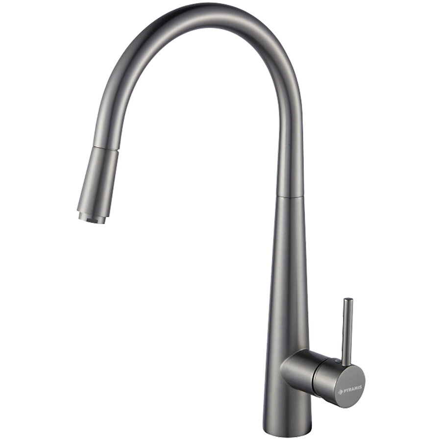 Oferte la Baterie Bucatarie ECO DIAMOND PVD Monocomanda Gun Metal