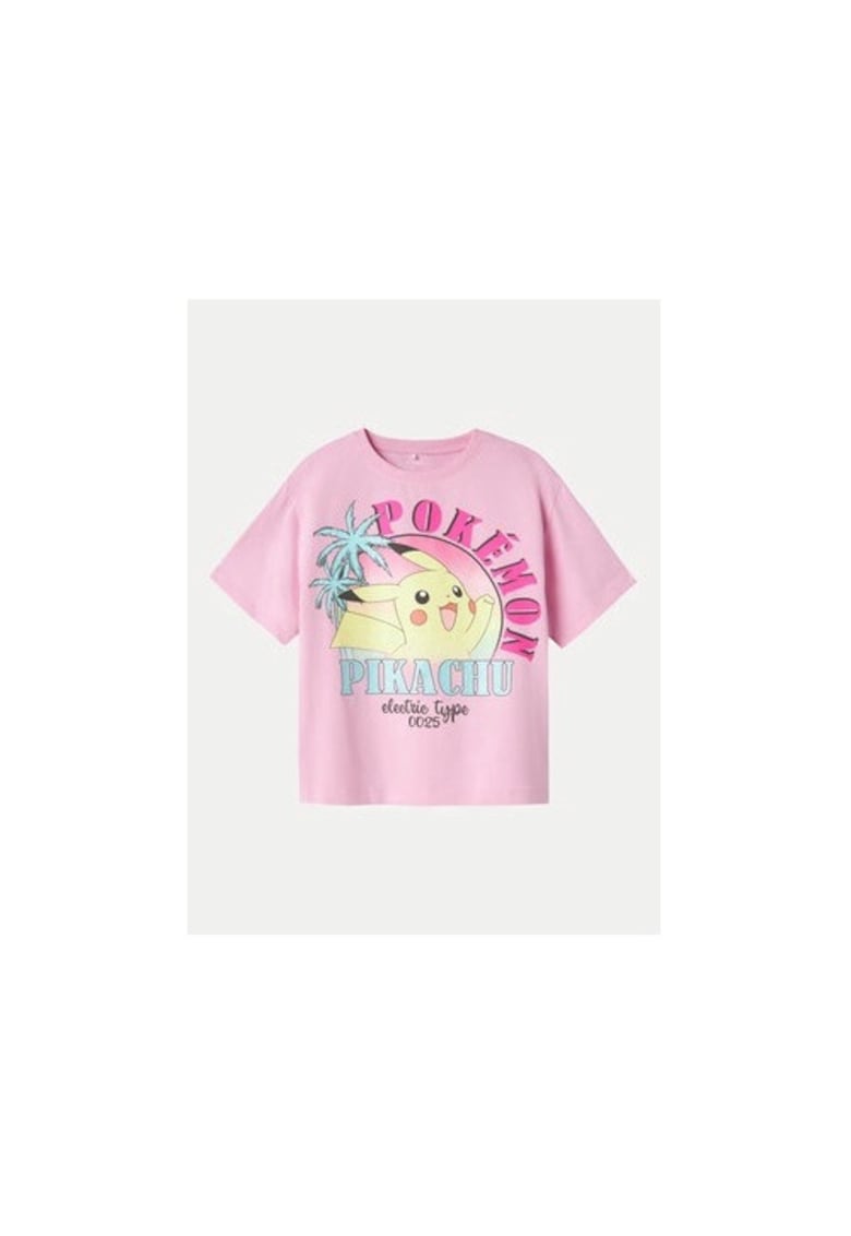 Oferte la Tricou fete -  304938238 - Bumbac - Roz - Roz