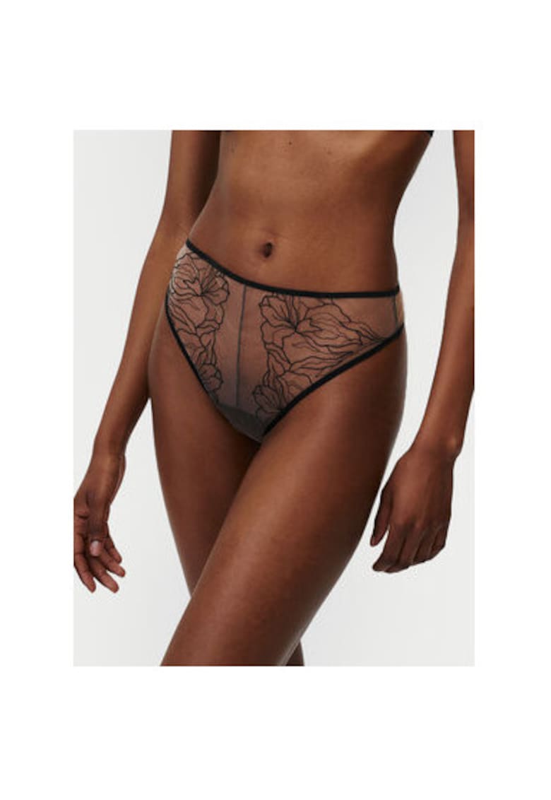 Chiloti dama - 304553769 - Poliester - Negru - Negru