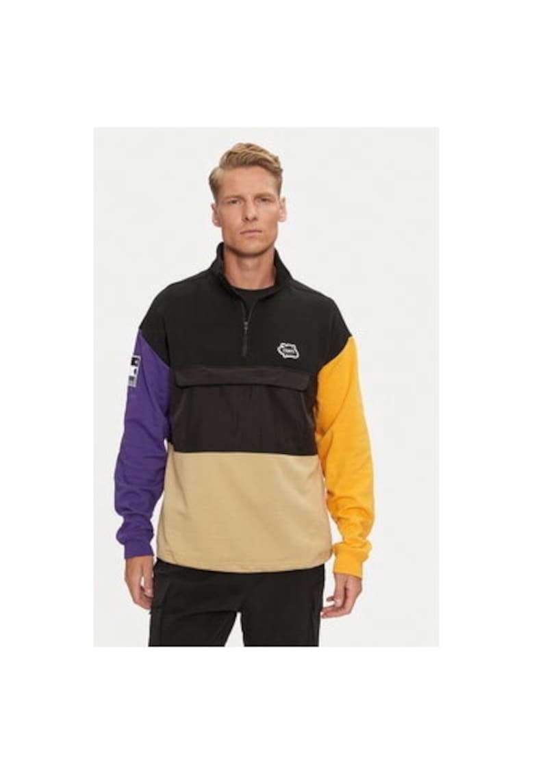 Bluza barbati - 304703751 - Bumbac/Poliester - Negru - Negru