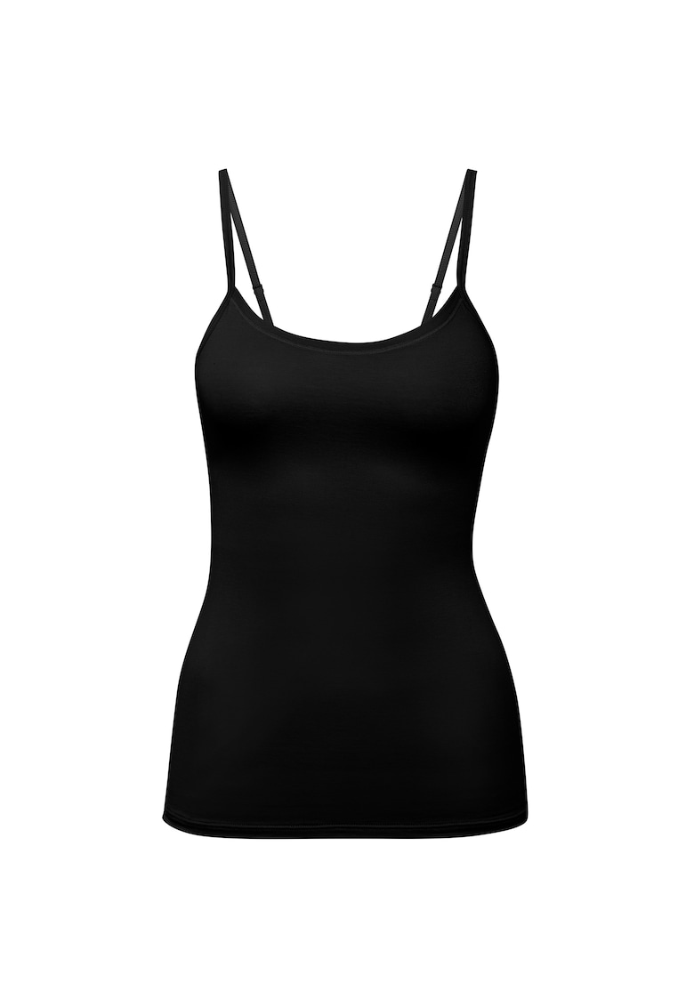 Oferte la Top uni cu bretele ajustabile - Negru
