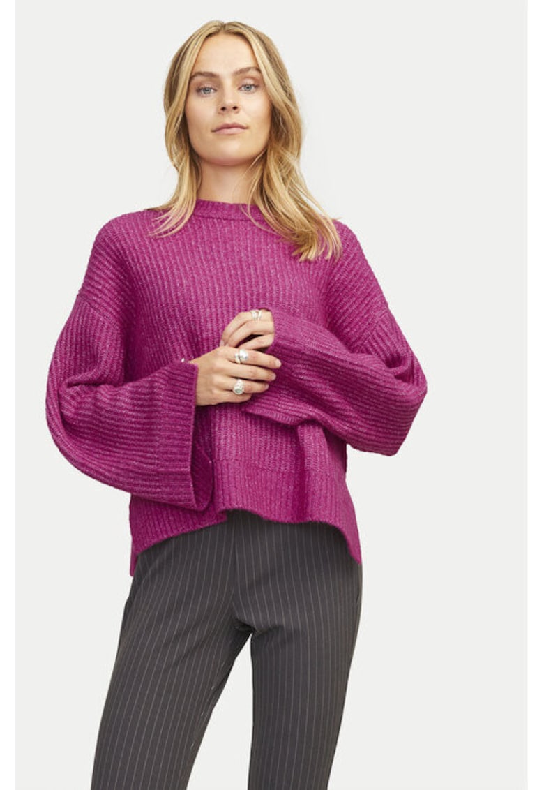 Pulover dama - 304517563 - Poliester reciclat/Acril - Roz - Roz
