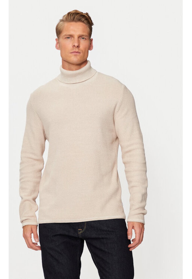 Bluza barbati - 304514715 - Bumbac organic/Bumbac - Bej - Bej