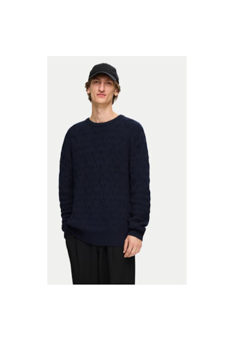 Pulover barbati - 304520464 - Bumbac organic/Bumbac - Albastru - Albastru