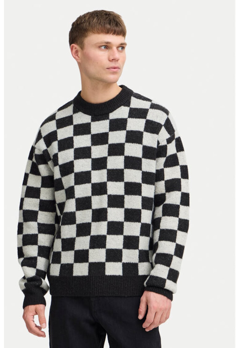 Pulover barbati - 304021039 - Acril/Lana - Negru - Negru