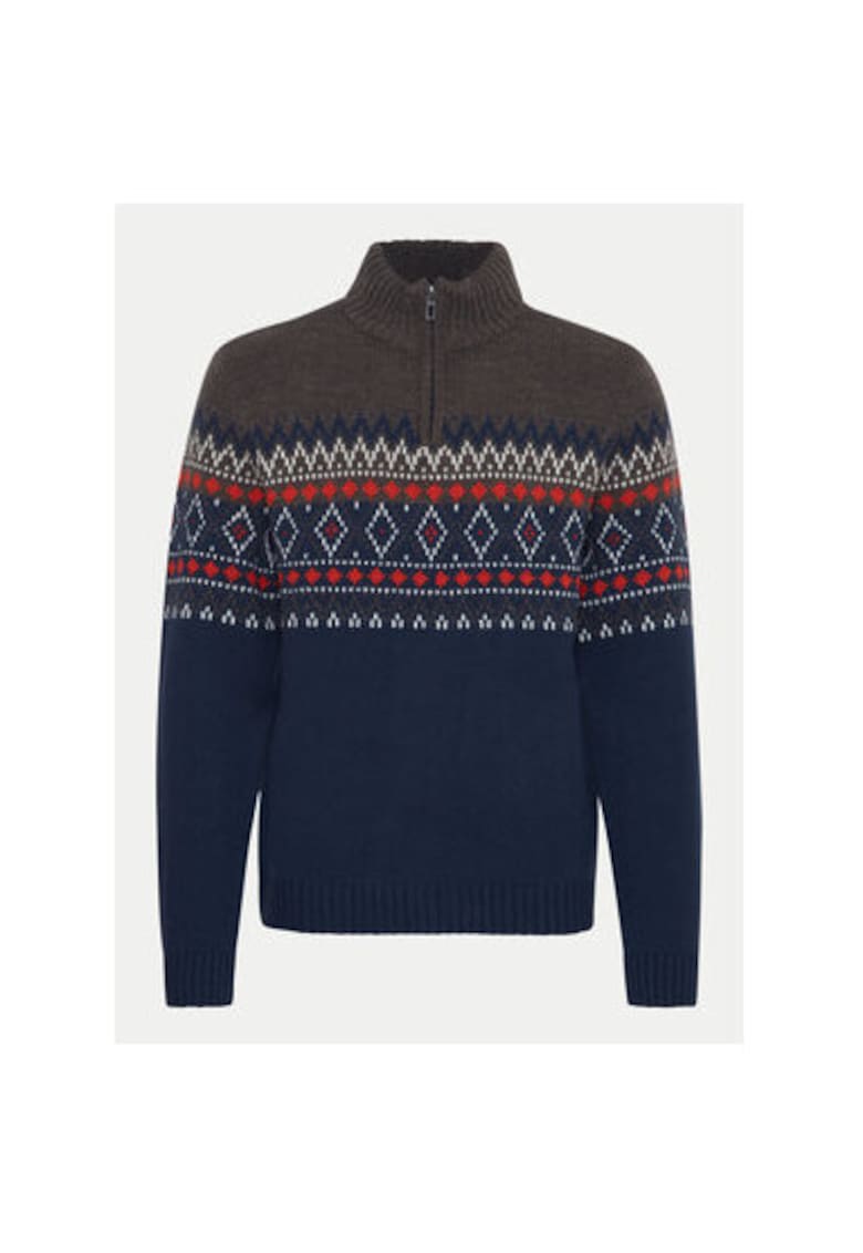 Pulover barbati - 304400599 - Acril - Albastru - Albastru