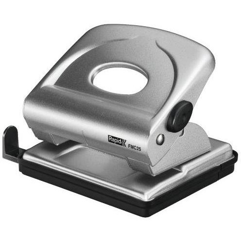 Perforator metalic 25 coli, RAPID FMC25 - argintiu