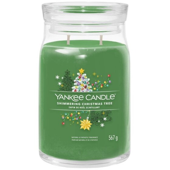 Lumanare Parfumata Signature Shimmering Christmas Tree 567g