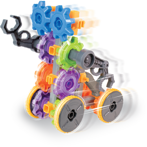 Oferte la Set de Constructie 3-in-1 Robotel & Masinute Saniter +4ani Multicolor