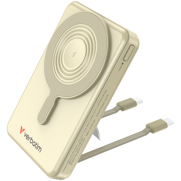 Oferte la Acumulator Extern 32274 Charge 'n' Go 10000mAh C'n'G Incarcare Wireless 2 Cabluri USB-C Incorporate Auriu