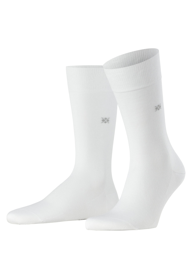 Oferte la Sosete lungi din amestec de bumbac - Alb