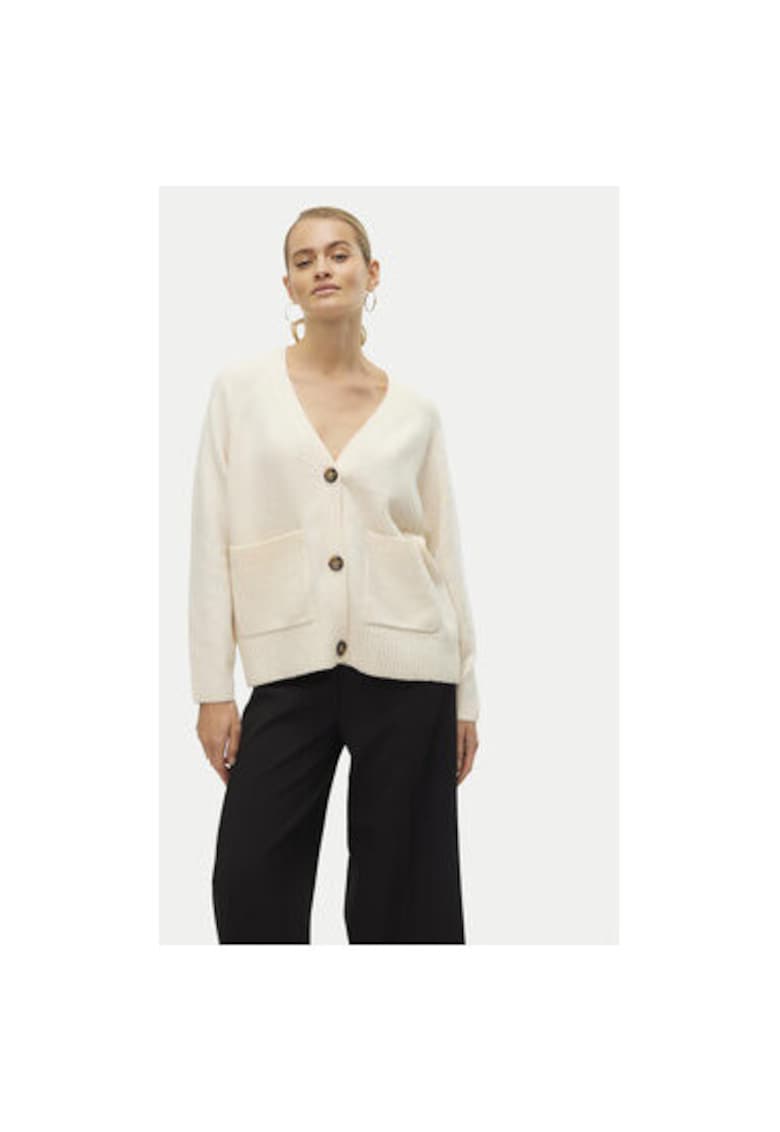 Oferte la Cardigan dama -  304511059 - Poliester reciclat/Poliester - Bej - Bej