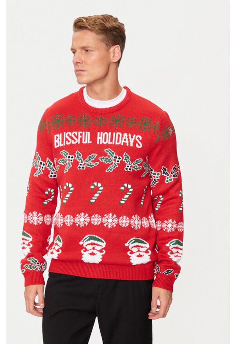 Pulover barbati - 304493850 - Acril - Negru - Negru