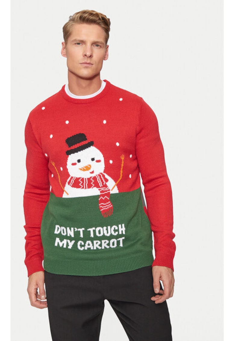 Pulover barbati - 304493805 - Acril - Negru - Negru