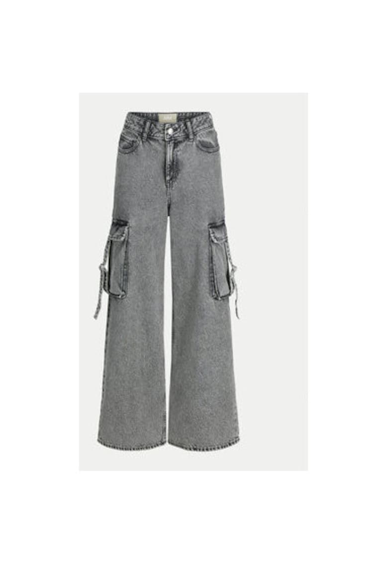 Oferte la Blugi dama -  304471490 - Bumbac - Gri - Gri
