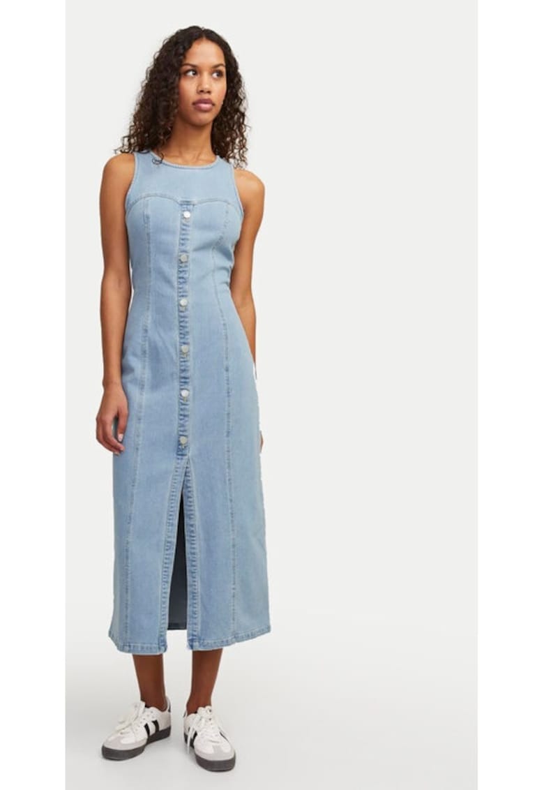 Oferte la Rochie dama -  71513 - Bumbac - Albastru
